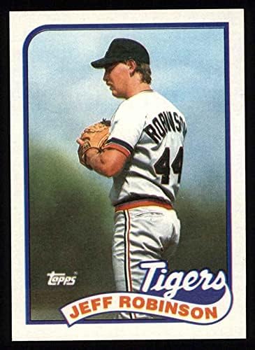 1989 Topps 267 Jeff M. Robinson Detroit Tigers NM/MT Tigers