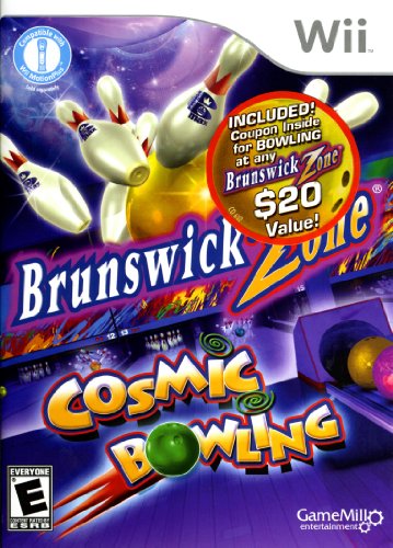 Brunswick Zone Bowling Cosmic - Nintendo Wii