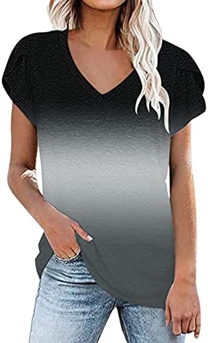 קיץ גרפי טרנדי מקרית חולצות קלאסי כיכר צוואר נשים חולצה בתוספת גודל קל משקל קצר שרוול