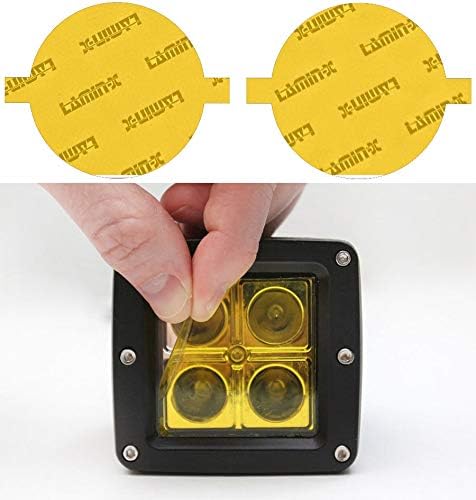מתאים אישית צהוב ערפל אור מכסה עבור ג ' יפ גלדיאטור רוביקון, אוברלנד
